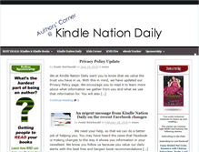 Tablet Screenshot of indie.kindlenationdaily.com